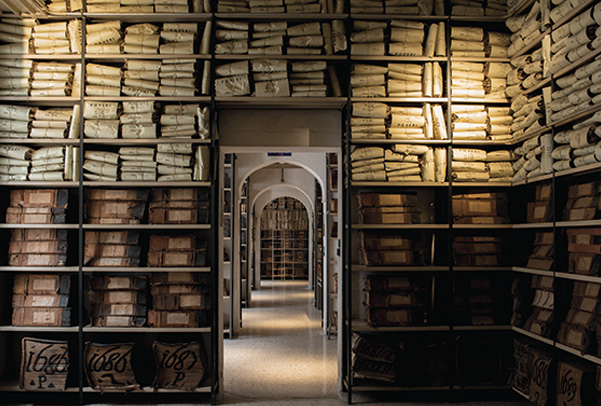 Corridoio Archivio Storico del Banco di Napoli